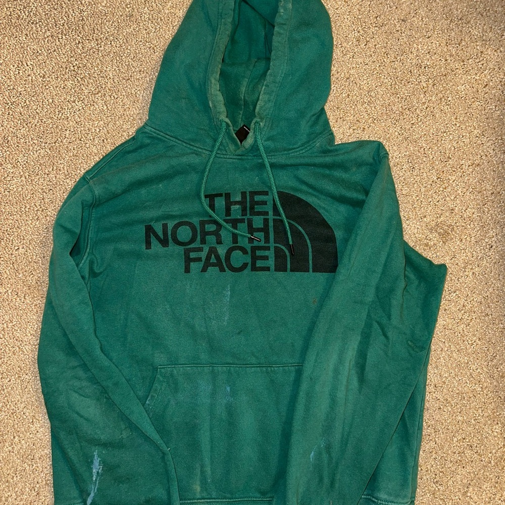 The North Face Green Sweater with Logo